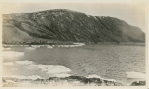 Image of Borup Lodge from point